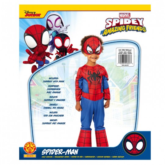 Déguisement classique Spidey 2-3 ans - Rubies Rubies - 2