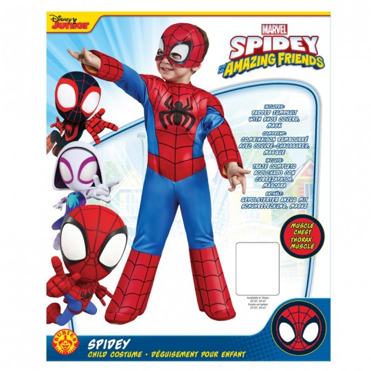 Déguisement LUXE Spidey 2-3 ans Rubies - 2