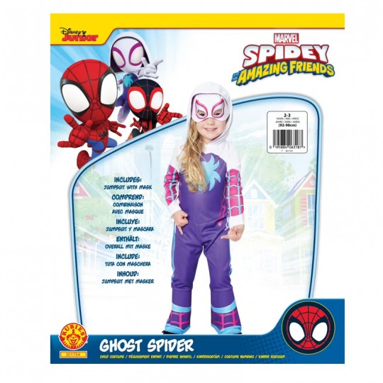 Déguisement classique Ghost Spider 2-3 ans - Rubies Rubies - 2