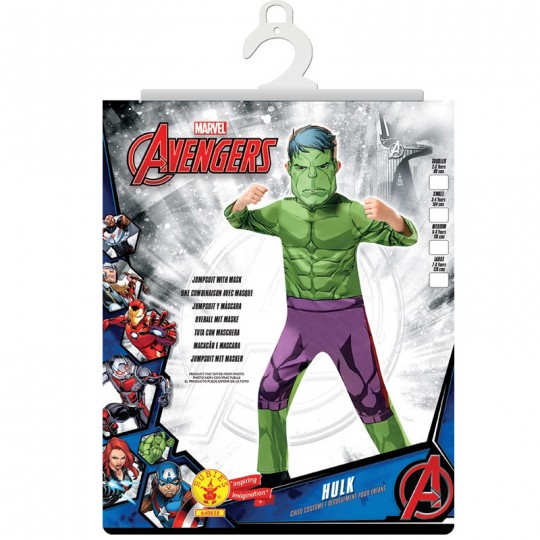 Déguisement classique Hulk 5-6 ans - Rubies Rubies - 2