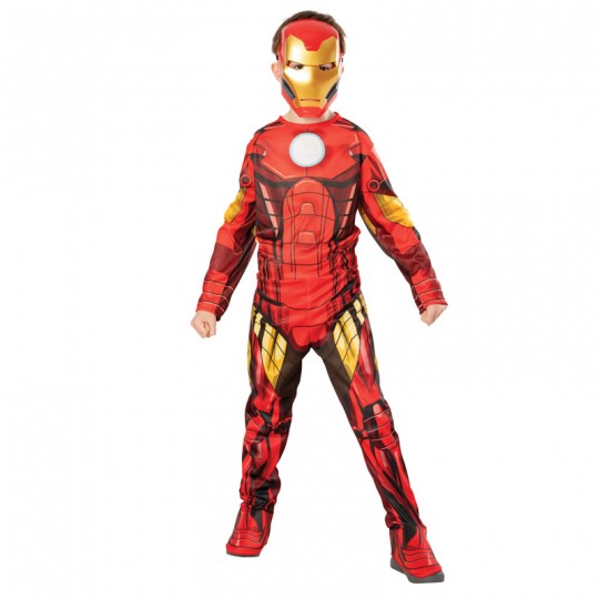Déguisement classique Iron Man 7-8 ans - Rubies Rubies - 1
