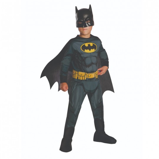 Déguisement classique Batman Noir et Jaune 5-6 ans - Rubies Rubies - 1