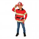 Kit Role Play Pompier Top + Casque + Extincteur + Hache 5-8 ans - Rubies Rubies - 1 Kit Role Play Pompier Top + Casque + Extincteur + Hache 5-8 ans - Rubies Rubies - 1