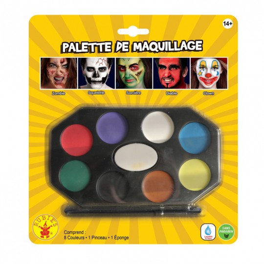 Palette de maquillage complète 8 couleurs - Rubies Rubies - 1
