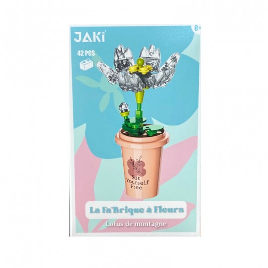 La Fa'Brique à Fleurs : Lotus de montagne 42 pcs - JAKI Jaki - 1