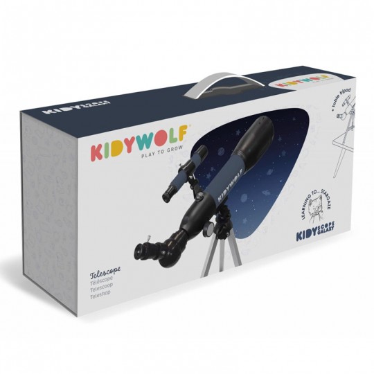 Kidywolf Kidytelescope Télescope monoculaire sur trépied Bleu Kidywolf - 2