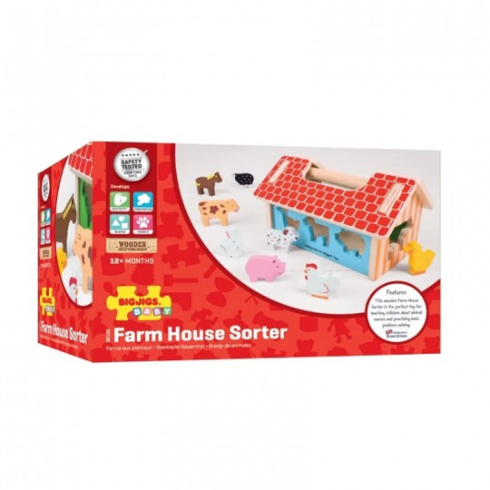 Trieur de formes Ferme - BigJigsToys BigJigs Toys - 3