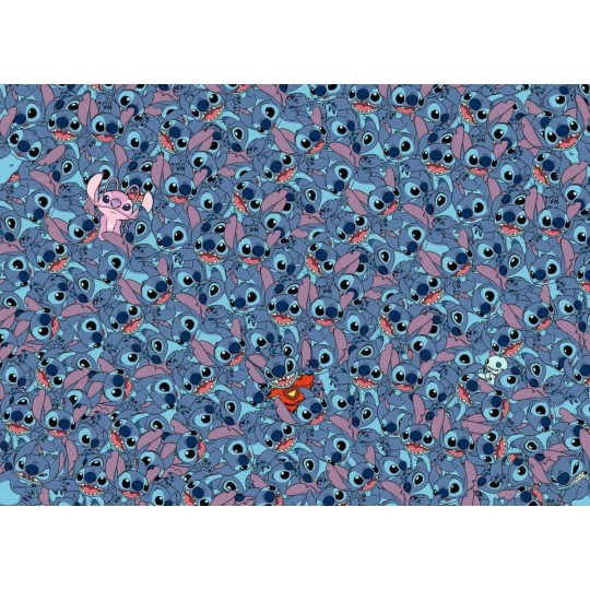 Puzzle 1000 pièces - Stitch (Challenge Puzzle ) Ravensburger - 3