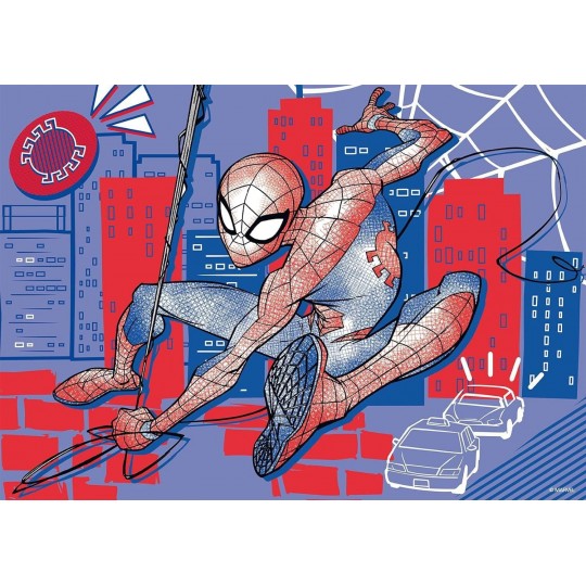 Puzzle Giant 24 pièces - Le super-héros Spider-Man Ravensburger - 2