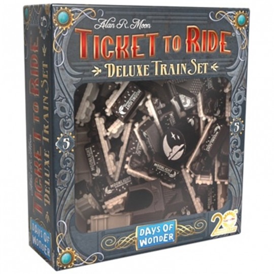 Les Aventuriers du Rail : Deluxe train Set noir Days of Wonder - 1