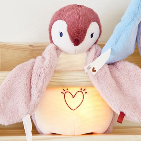 Peluche veilleuse manchot rose - Kaloo kaloo - 3