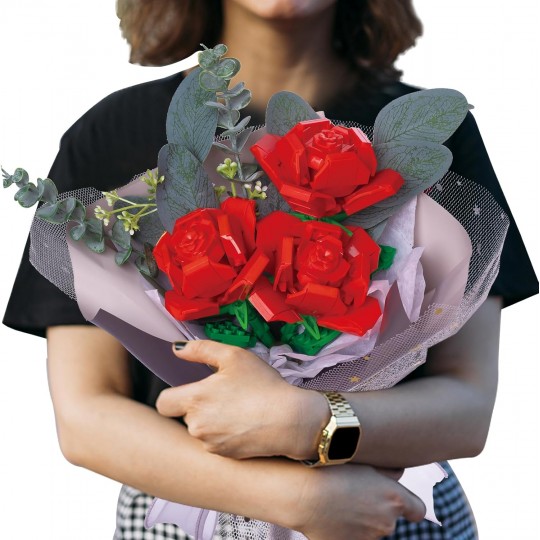 La Fa'Brique à Fleurs : Bouquet Passion 286 pcs - JAKI Jaki - 2