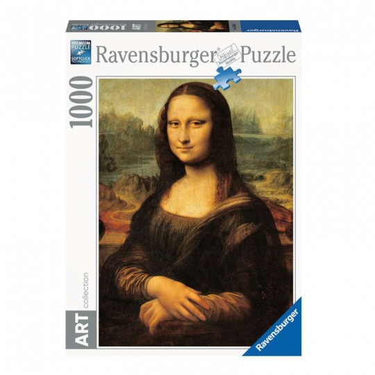 Puzzle 1000 pièces Art collection - La Joconde / Léonard de Vinci Ravensburger - 1