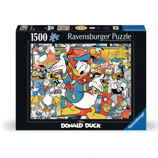 Puzzle 1500 pièces - Donald / Disney Ravensburger - 1