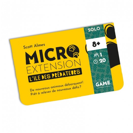 Extension L'île des prédateurs - Microgame Solo Matagot - 1