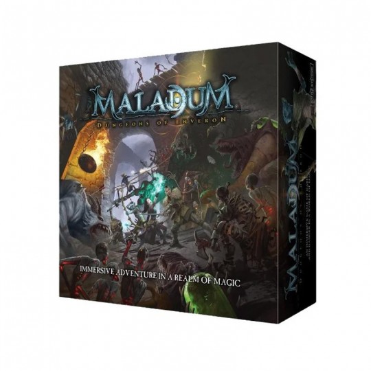 Maladum Dungeons of Enveron - Boîte de base Battle Systems - 1