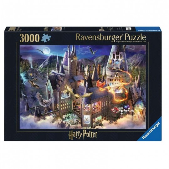 Puzzle 3000 pièces -Château Poudlard / Harry Potter Ravensburger - 1