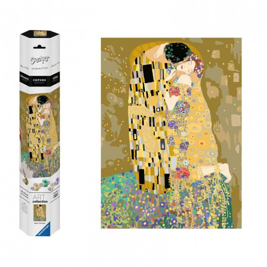 CreArt - Edition Toiles 30x40 cm - Klimt - Le baiser Ravensburger - 1