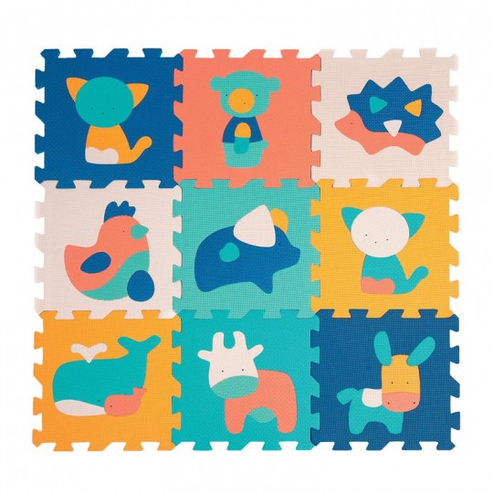 Tapis Mousse 9 Animaux - Ludi LUDI - 1