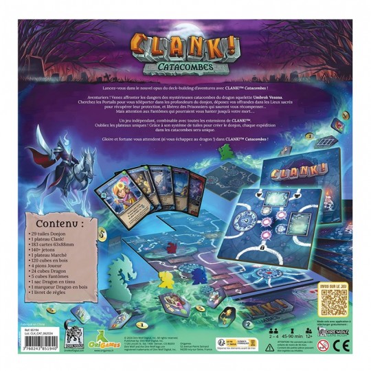 Clank! Catacombes Origames - 2