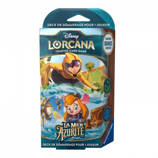 Deck de démarrage Saphir & Emeraude : Chapitre 6 - Disney Lorcana TCG Disney Lorcana TCG - 1
