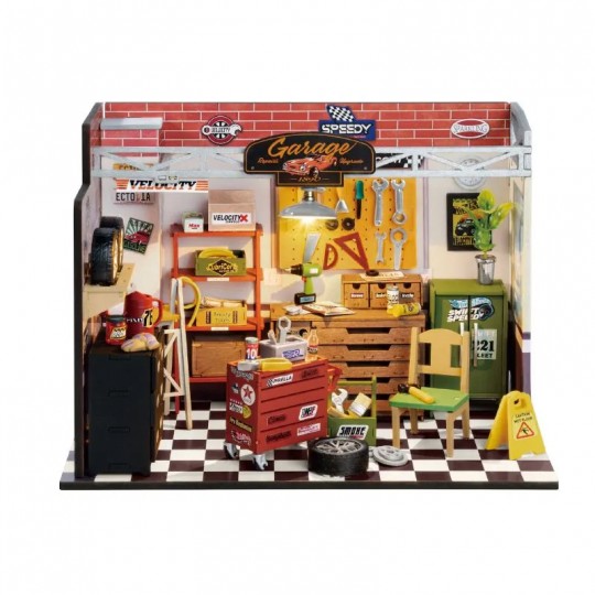 Garage Workshop - Miniature 3D DIY Rolife Rolife - 2