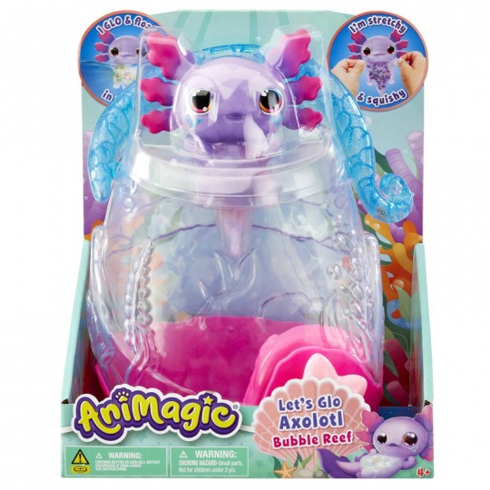 Animagic : Figurine Axolotl et aquarium Goliath - 6