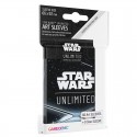 GG : SW Unlimited 60 Art Sleeves : Card Back Black Gamegenic - 1 GG : SW Unlimited 60 Art Sleeves : Card Back Black Gamegenic - 1