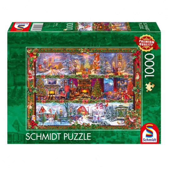 Puzzle 1000 pcs Les merveilles de Noël Schmidt - 1