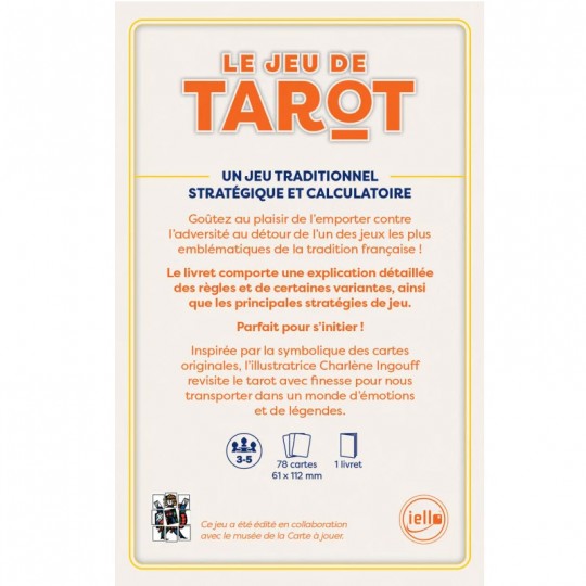 Cartes Traditionnelles Iello : Tarot - Charlène Ingouff iello - 3