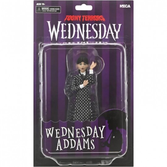 Figurine Toony Terrors Mercredi robe classique 15 cm - Neca Neca - 2