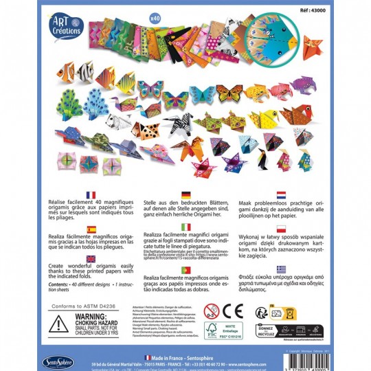 Art & Créations 40 Origamis - Sentosphère SentoSphère - 1