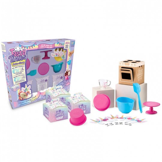Kit de Cuisine Goliath - Tasty Tinies Bake Shop : Unicorn Party Pack Goliath - 4