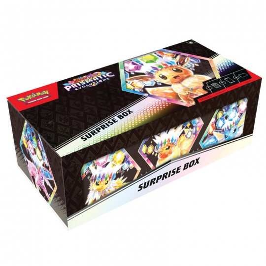 Pokémon : Coffret Boîte Surprise EV8.5 : Évolutions Prismatiques - Evoli Pokémon - 1