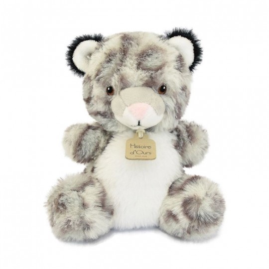 Peluche Les Doux Animaux Bébés : Léopard des neige - Histoire d'Ours Histoire d'Ours - 1