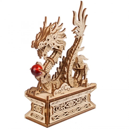 Dragon de bois Ugears - Puzzle 3D mécanique en bois UGEARS - 4