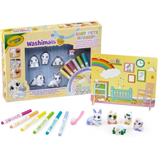 Washimals Baby Pets Nursery Pack - Crayola Crayola - 1