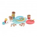 Dinette repas en bois - Vilac Vilac - 3 Dinette repas en bois - Vilac Vilac - 3