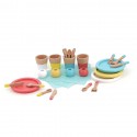 Dinette repas en bois - Vilac Vilac - 2 Dinette repas en bois - Vilac Vilac - 2