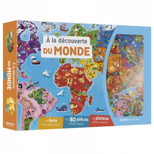 Coffret À la découverte du monde - Auzou Auzou - 1