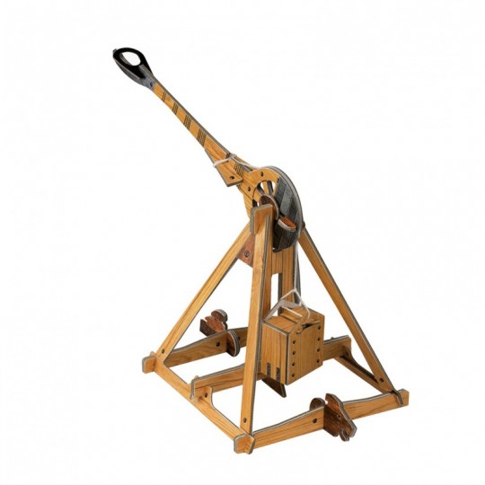 Scientifiques et inventeurs -  Les machines de Léonard de Vinci : LA CATAPULTE ET L'ARBALÈTE Sassi - 2