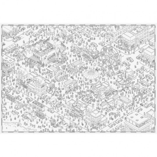 Micro Macro - Puzzle Funfair Spielweise - 2