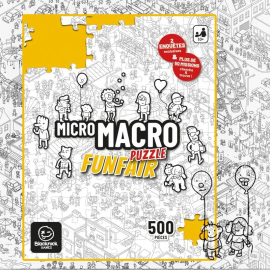 Micro Macro - Puzzle Funfair Spielweise - 3