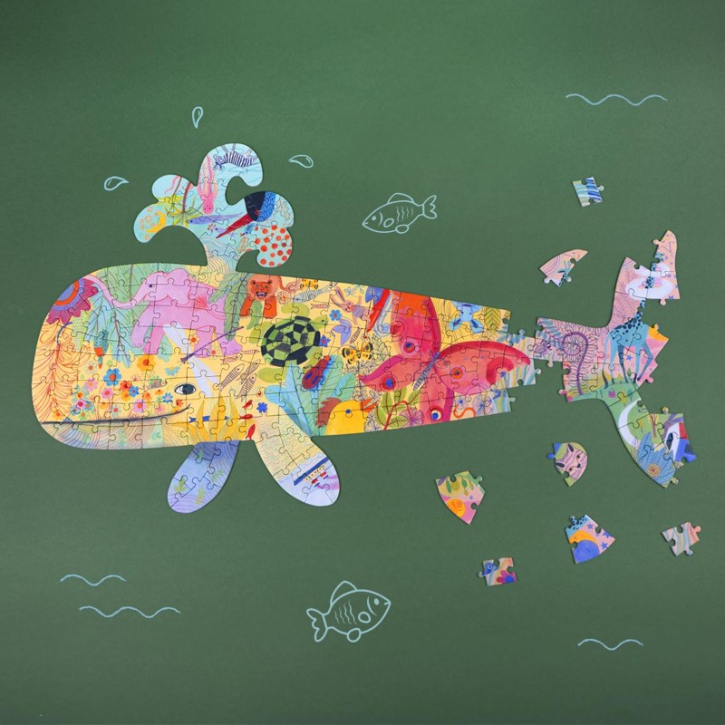 Puzz'Art Whale - 150 pcs - Djeco