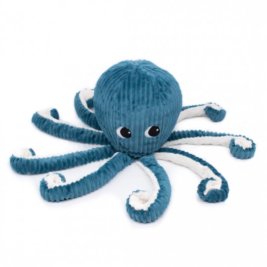 Peluche Les Ptipotos : Pieuvre Filou maman et son bébé bleu Les Déglingos - 2