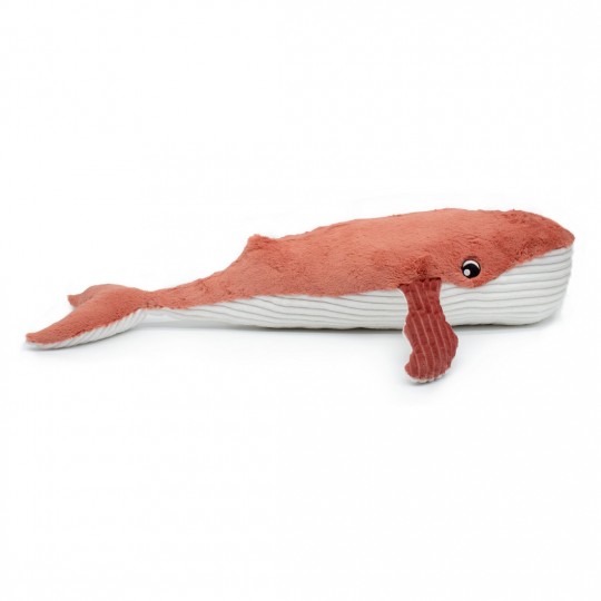 Peluche Les Ptipotos : Baleine Gravillou maman et son bébé terracotta Les Déglingos - 4