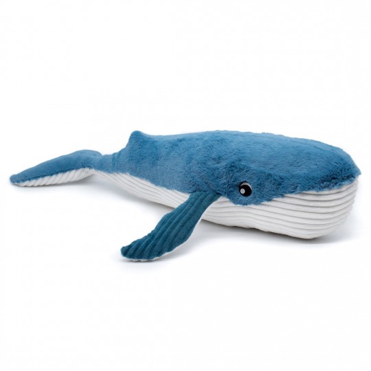 Peluche Les Ptipotos : Baleine Gravillou maman et son bébé bleu Les Déglingos - 3
