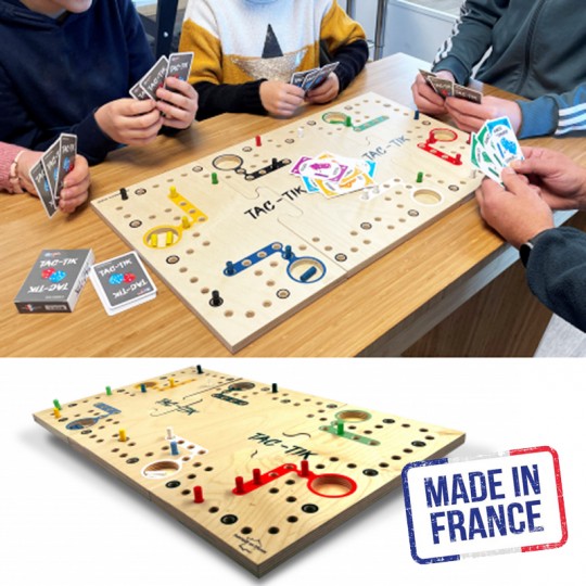 Jeu du Tac-Tik pour 2 à 6 joueurs Cadetel - 2