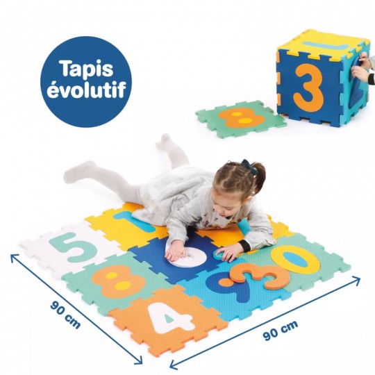 Tapis Mousse Dalles Chiffres - Ludi LUDI - 5