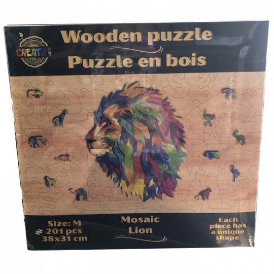 Le Lion Mozaïk - PUZZLE CREATIF Creatif Puzzle - 3